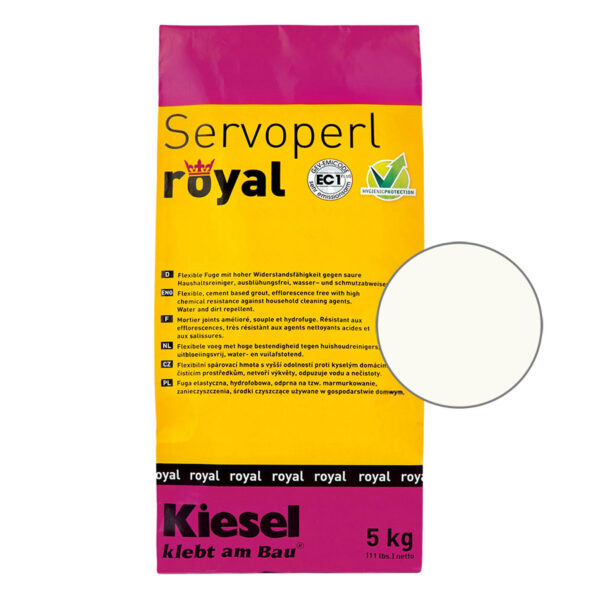 SERVOPERL ROYAL WHITE 5KG
