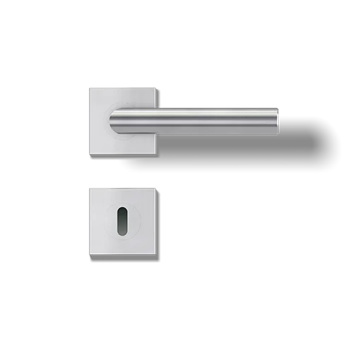 Edelstahl matt Bundbart