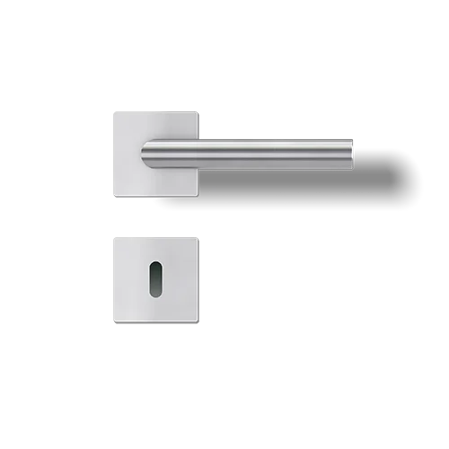 Edelstahl matt Bundbart