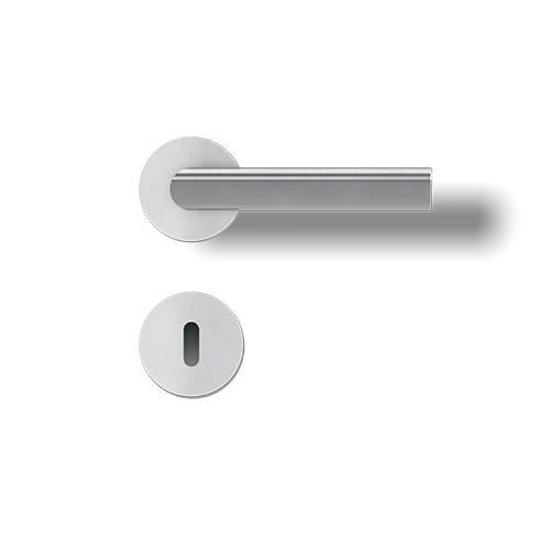 Edelstahl matt Bundbart