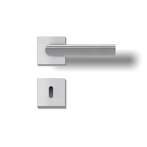 Edelstahl matt Bundbart